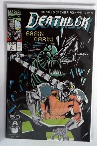 Deathlok #4 (1991) Marvel 9.2 NM- 1st Print Comic Book