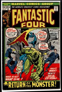 Fantastic Four #124 British Variant (1972) Fantastic Four