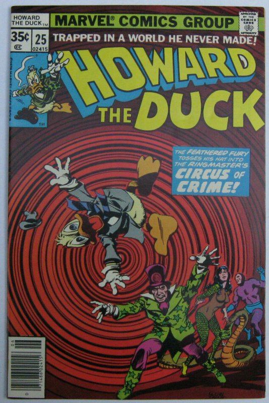 Howard the Duck #25 (Jun 1978, Marvel), VFN-NM condition (9.0)