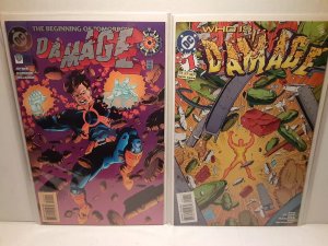 DAMAGE #0 AND #1 - DC COMICS - FREE SHIPPING!