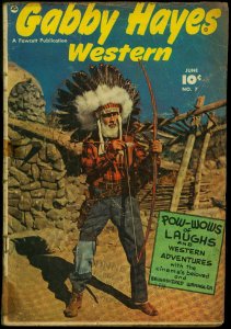 Gabby Hayes Western--#7--1949--COMIC BOOK--Fawcett--G