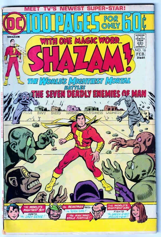 SHAZAM(vol. 1) # 16 The Original 100PG Spectacular