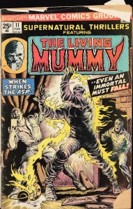 Supernatural Thrillers #11 (1975) The Living Mummy