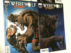 WEREWOLF BY NIGHT#1-4 NM LOT 2022 MARVEL COMICS 