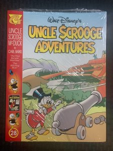 UNCLE SCROOGE ADVENTURES Gladstone #28 by Carl Barks SEALED with Card