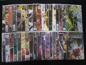 Star Wars (2015) Broken Lot of 36 Comics Aaron Gillen Marvel 2015 NM