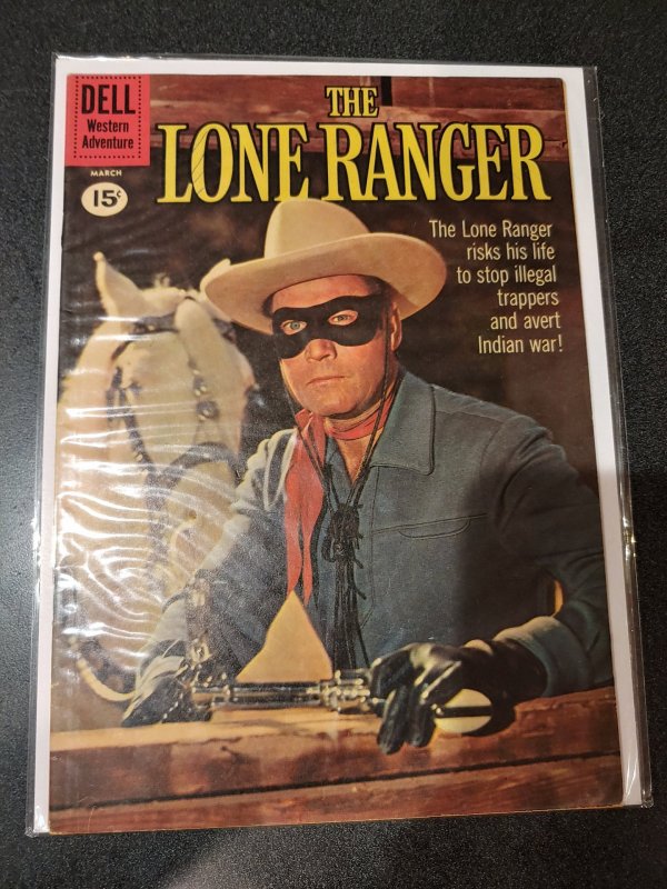 The Lone Rangers #138 1961- 15 cent cover- Dell Western VG/F