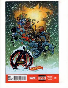Avengers Annual #1 (2014) Captain America Hulk Iron Man / ID#351