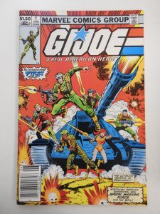 G.I. Joe: A Real American Hero #1 (1982) Newsstand Ed. Sharp Fine+ Condition!