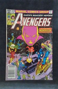 The Avengers #219 1982 marvel Comic Book