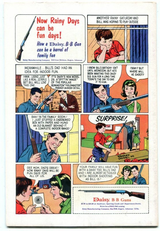 SUPERBOY #122 1965-DC COMICS---BIZARRE PUPPET COVER VG+