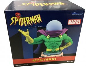 Diamond Select Marvel Animated Spiderman MYSTERIO 1:7 Bust statue MIB! SRP=$60