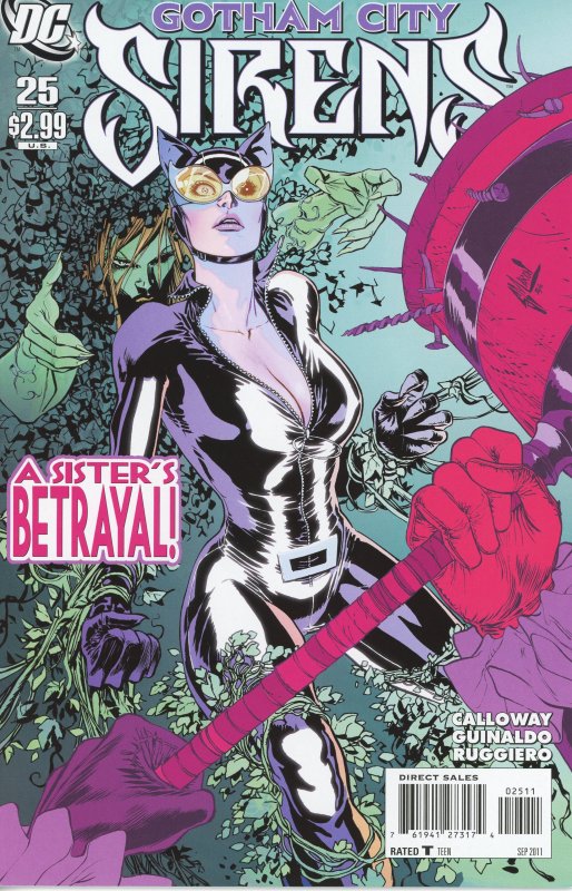 Gotham City Sirens 25  9.0 (our highest grade)