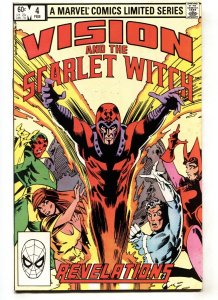 Vision and the Scarlet Witch #4  1982 - Marvel  -VF - Comic Book