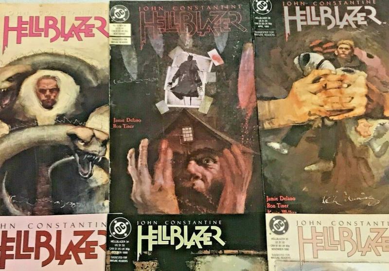 HELLBLAZER#15-81 VF/NM MEGA-LOT 1989 JOHN CONSTANTINE (54 BOOKS)  DC COMICS