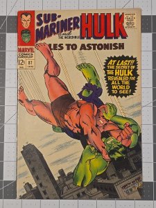Tales to Astonish #87 Hulk-Killer Vs Hulk Cover (Marvel Comics January 1967)