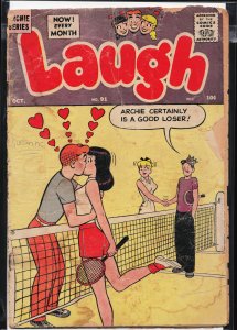 Laugh #91 (1958) Archie
