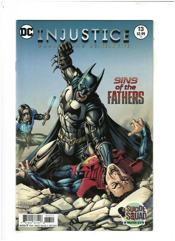 Injustice Gods Among Us: Year Five #13 NM- 9.2 DC Comics Batman vs. Superman 