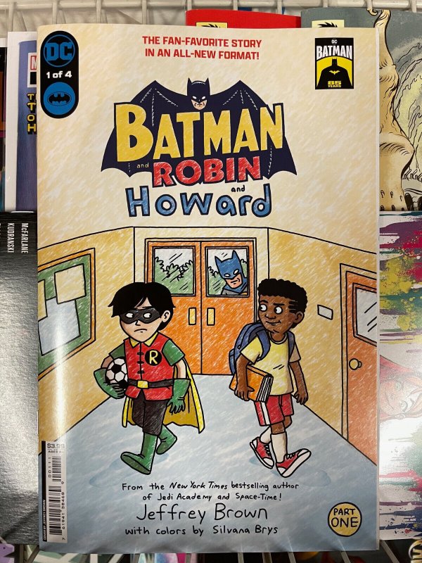 Batman and Robin and Howard #1 Jeffrey Brown Cover A