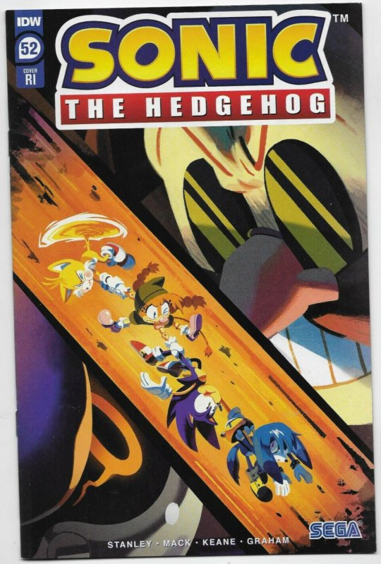 Sonic The Hedgehog #52 Idw Publishing 2022 Nathalie Fourdraine 1:10 Incentive 