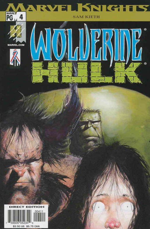 Wolverine/Hulk #4 FN ; Marvel | Sam Kieth