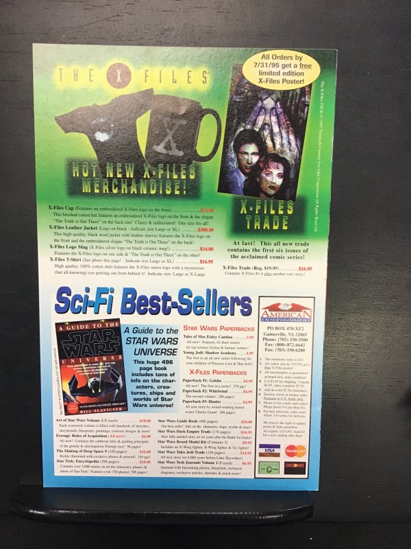 X-Files #6 (1995) nm