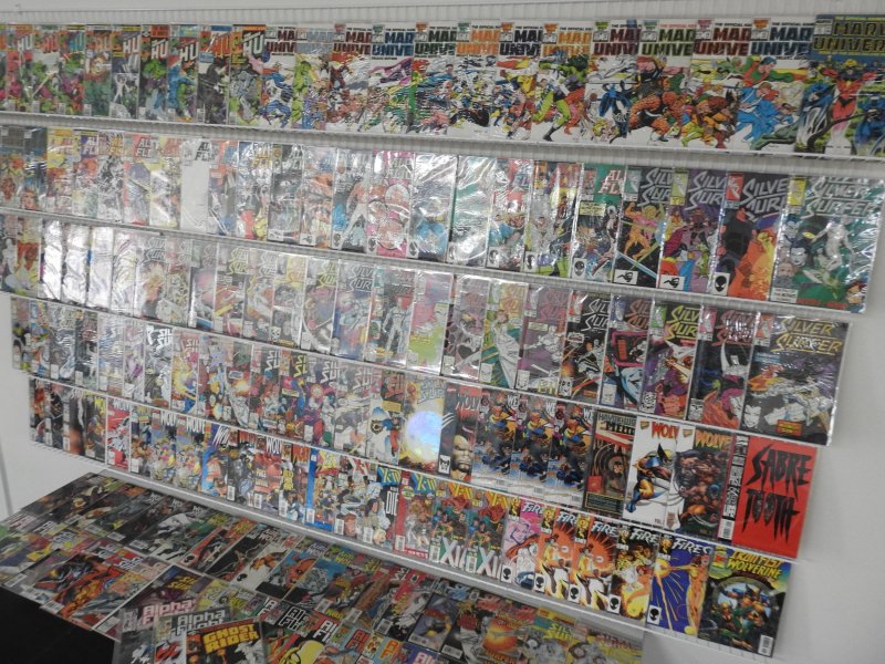 Huge Lot 160+ Comics W/ Hulk, Wolverine, Silver Surfer+ Avg VF Condition!!