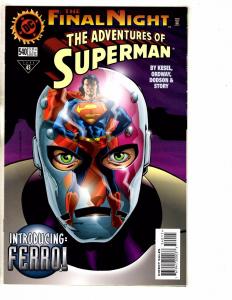 8 Superman DC Comic Books # 539 540 541 542 543 544 545 546 Batman Flash PP11
