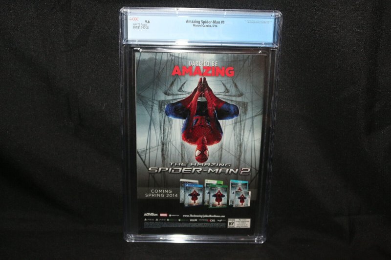 Amazing Spider-Man #1 - Humberto Ramos Cover - CGC Grade 9.6 - 2014 