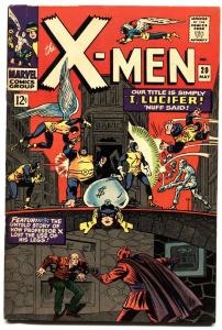 X-MEN #20 1966-MARVEL-comic book silver-age fn/vf
