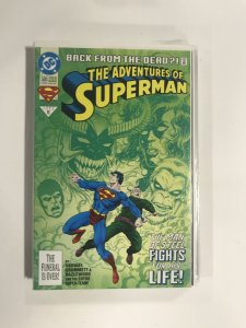 Adventures of Superman 500 (1993) NM3B105 NEAR MINT NM