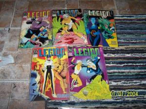 L.E.G.I.O.N. '89-92 LOT OF 35 COMICS  # 6 7 8 9 10 11 12 13 14 15 16 17 18-45 + 