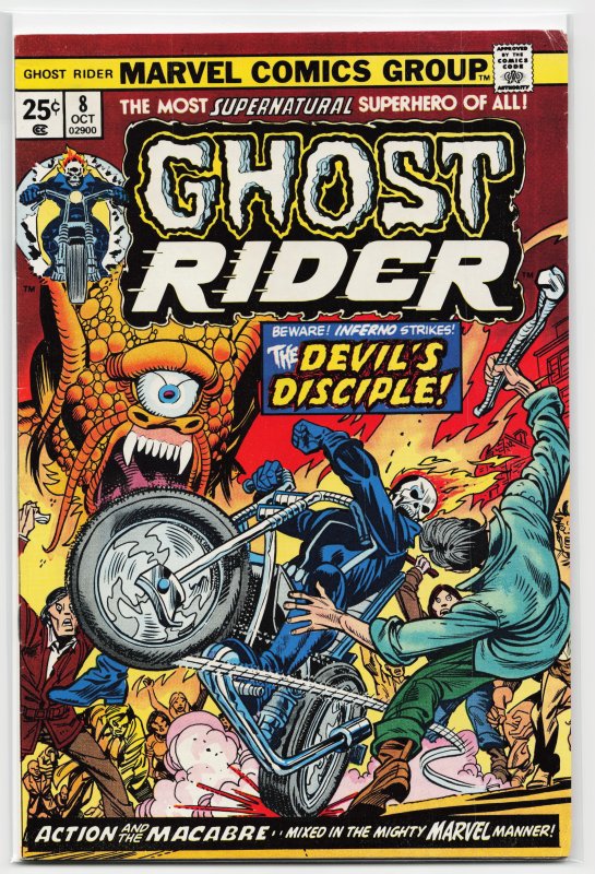 Ghost Rider #8 (1974) Ghost Rider