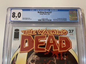 The Walking Dead #27 CGC Graded 8.0 Image Comic Book 1st Governor Appearance JH8