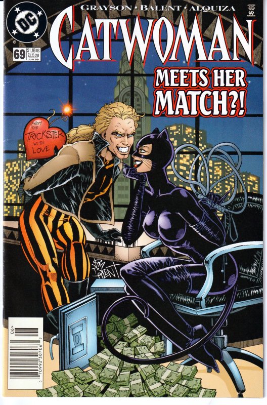 Catwoman(Vol. 1)#61-62,65-71  Nemesis, Joker, Body Doubles, Trickster Appearance