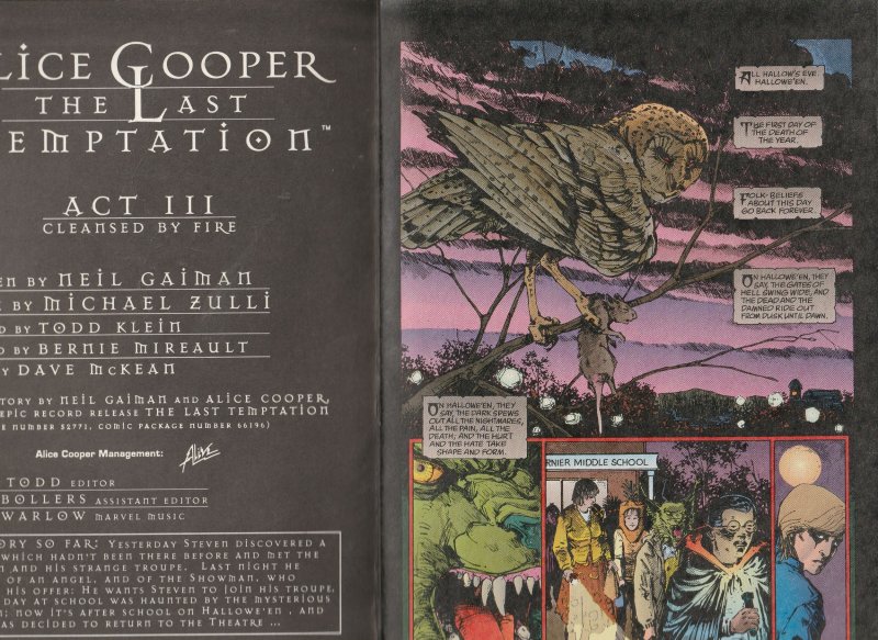 Alice Cooper - The Last Temptation #1,2,3 (1994)