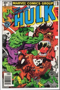The Incredible Hulk #247 (1980) Hulk