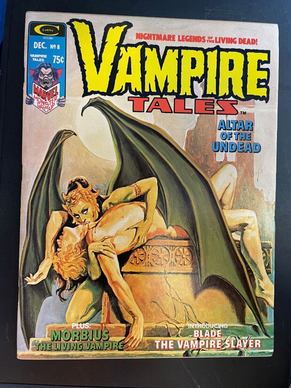 Vampire Tales #8 Curtis Magazine / Marvel 1st Solo Blade