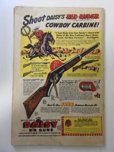 Sparkler Comics #91 FR/GD 1/2 book-length spine split, centerfold detached