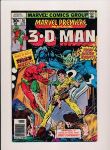 Marvel Comics 3D HUMAN #36 1977  FINE/VERY FINE (SRU748)