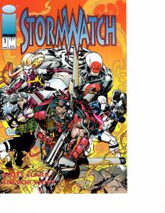 Lot Of 2 Comic Book Image Stormwatch #1 and Wildcats #2  AH12