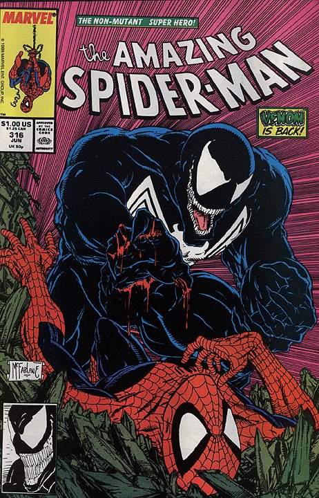 SPIDER-MAN  (1963 Series) (AMAZING SPIDER-MAN)  #316 Very Fine Comics Book