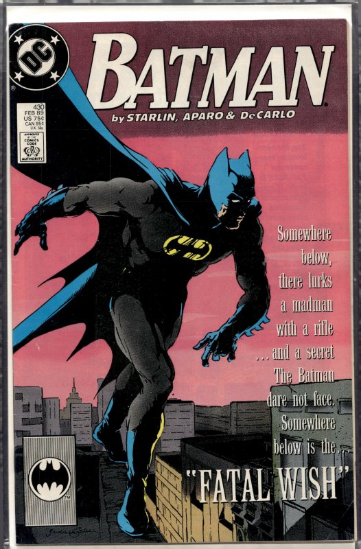 Batman #430 (1989) Batman