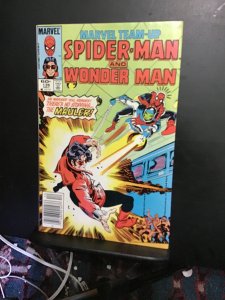 Marvel Team-Up #136 (1983) hi grade Wonder Man and Spider-Man vs. Mauler! VF/NM