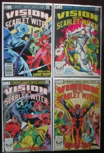 Vision and The Scarlet Witch 1st series set:#1-4 6.0 FN (1982)
