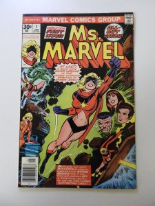 Ms. Marvel #1 (1977) VG/FN condition moisture damage