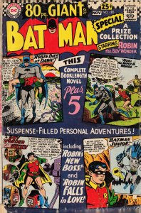 Batman #185 (1966) Batman and Robin
