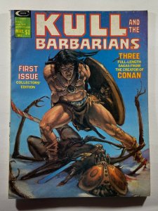 Kull and The Barbarians #1 & #2 1975 Marvel Magazine