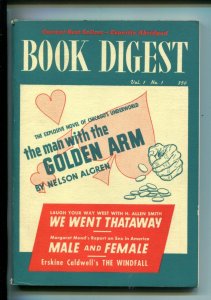 BOOK DIGEST #1-04/1950-MAN WITH THE GOLDEN ARM-MEAD-SOUTHERN STATES-vf/nm