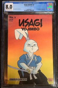 Usagi Yojimbo #1 (1987) CGC 8.0